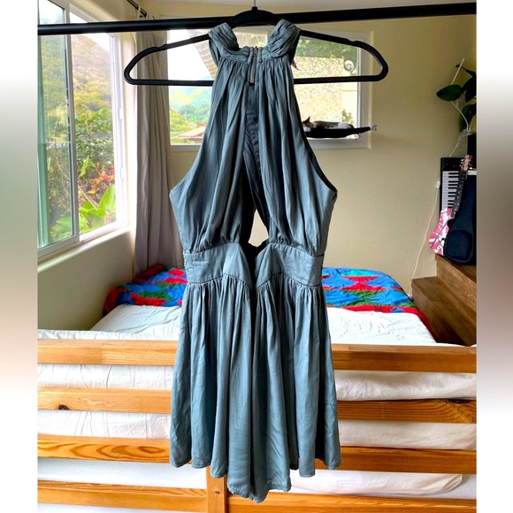 SOLD🦋FP Peep front, High-neck romper - Picture 2 of 4